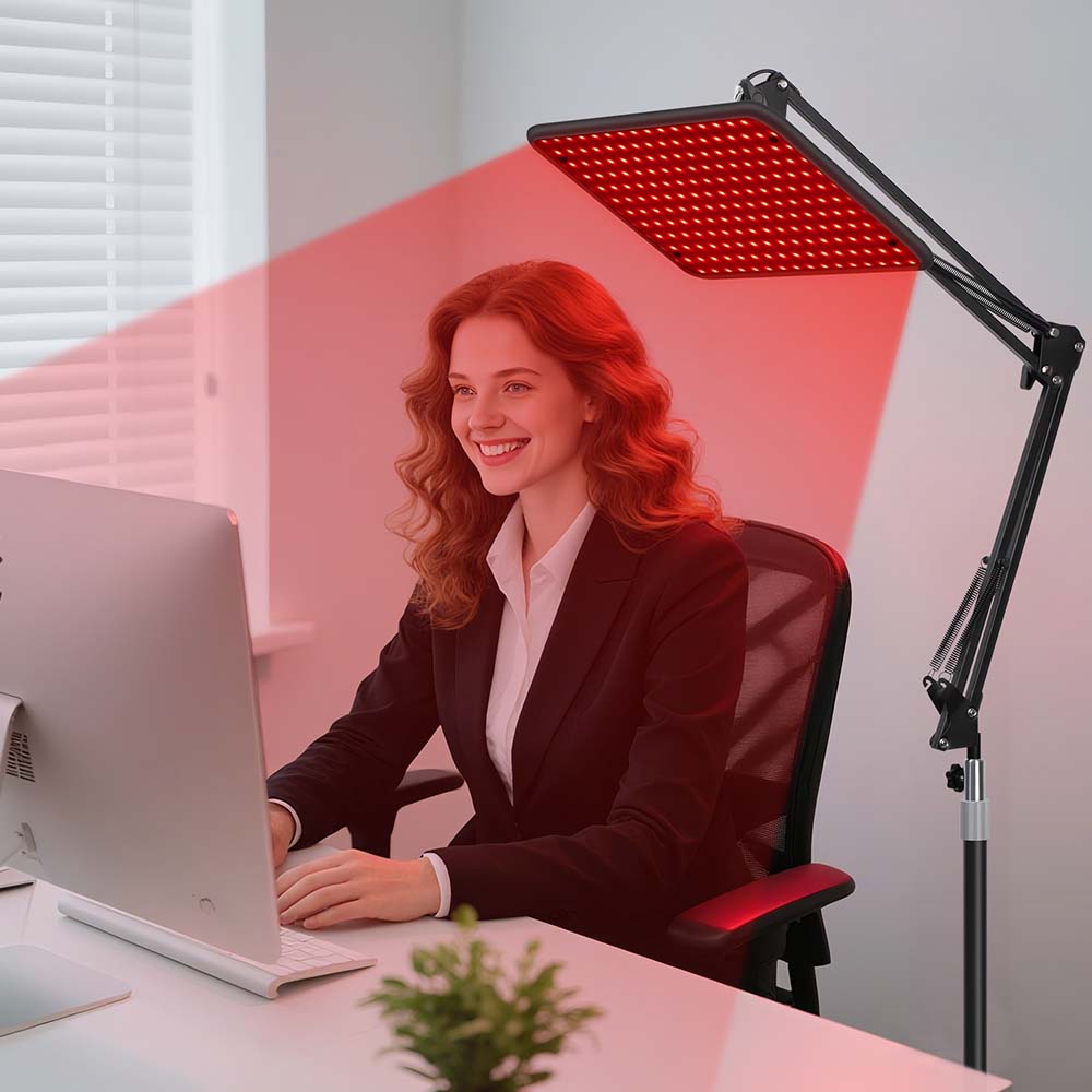 Infrared red light therapy equipment suitable for the body and face, suitable for home use, is the ideal gift choice.