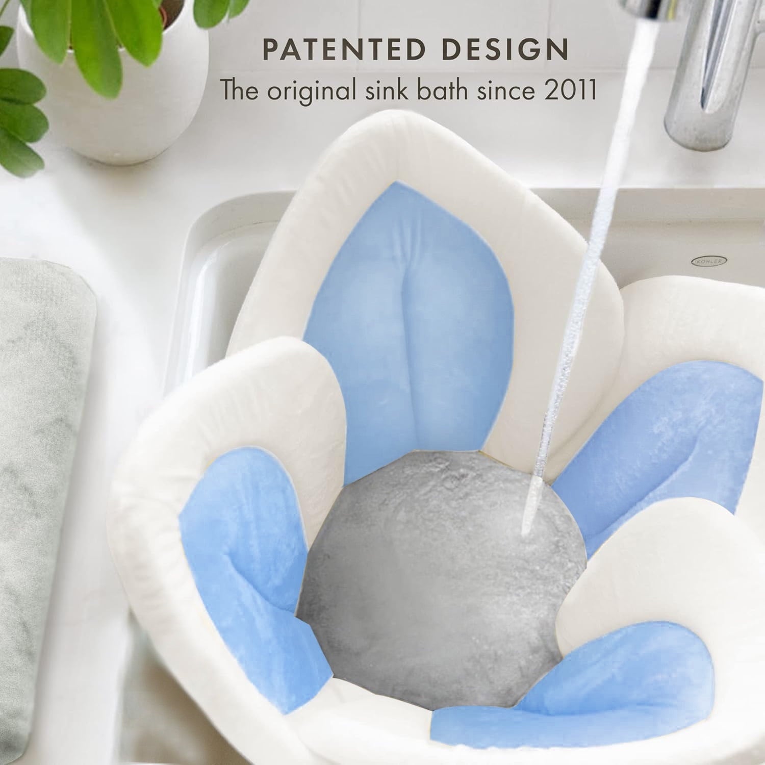 Morfone Baby Bath Seat, Baby Bathtub Pad for Newborn Infants to Toddler 0 to 6 Months and up