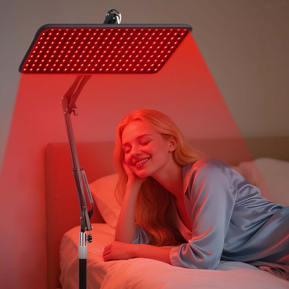 Infrared red light therapy equipment suitable for the body and face, suitable for home use, is the ideal gift choice.