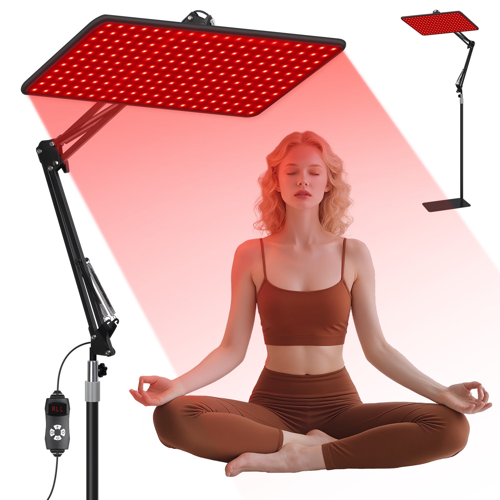 Infrared red light therapy equipment suitable for the body and face, suitable for home use, is the ideal gift choice.