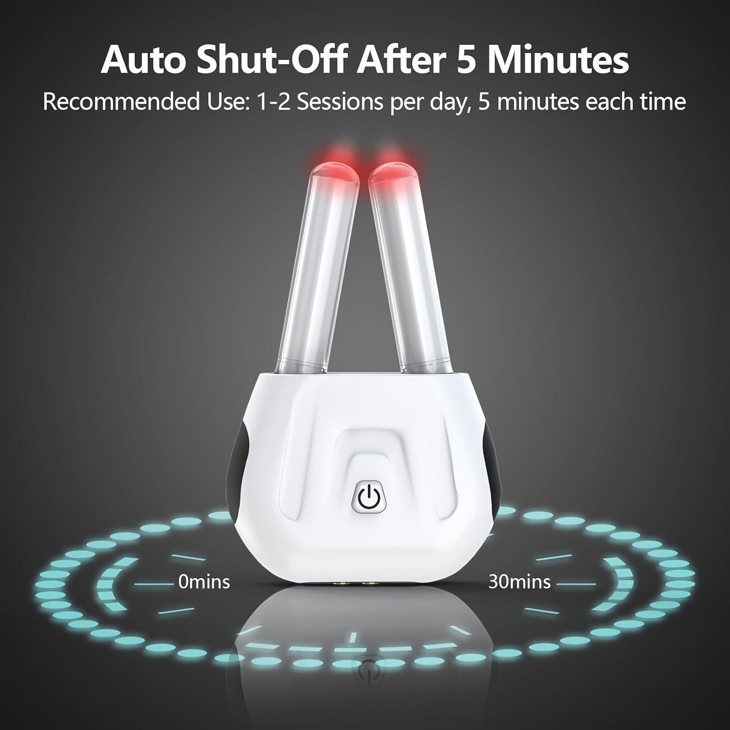 Morfone Infrared Intelligent Rhinitis Treatment Device, Red Light Allergic Rhinitis Relief Nasal Device. It can be given as a gift to those in need.