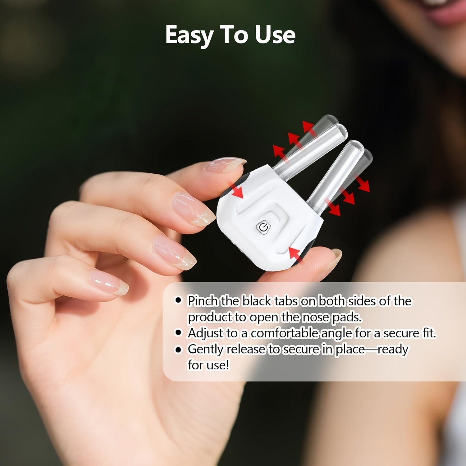 Morfone Infrared Intelligent Rhinitis Treatment Device, Red Light Allergic Rhinitis Relief Nasal Device. It can be given as a gift to those in need.