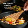 Wooden Spoons for Cooking - 9-Piece Wooden Kitchen Utensil Set made of Natural Solid Wood Material - Includes Spoons, Spatulas, Ladles, Strainer Spoon, Salad Fork, Mixing Spoon and Utensil Holder