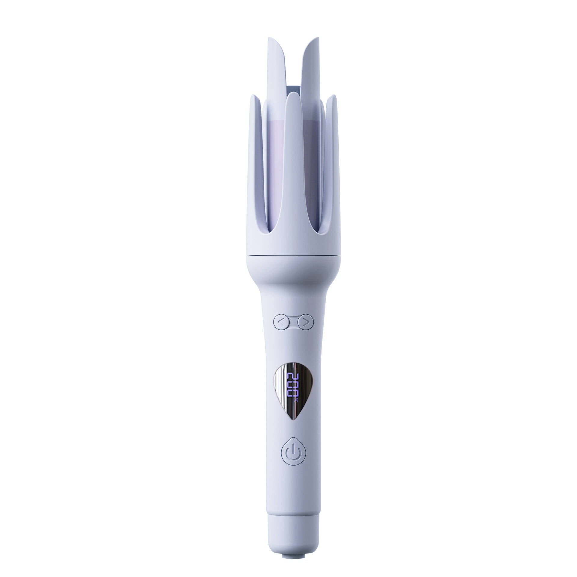 Curling Iron For Healthy & Shiny Effortless Curls & Waves, Provides Preset Temperature Settings For Each Hair Texture, Beige