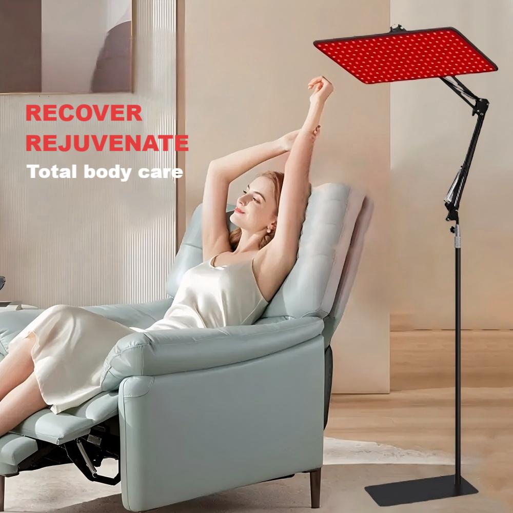 Infrared red light therapy equipment suitable for the body and face, suitable for home use, is the ideal gift choice.