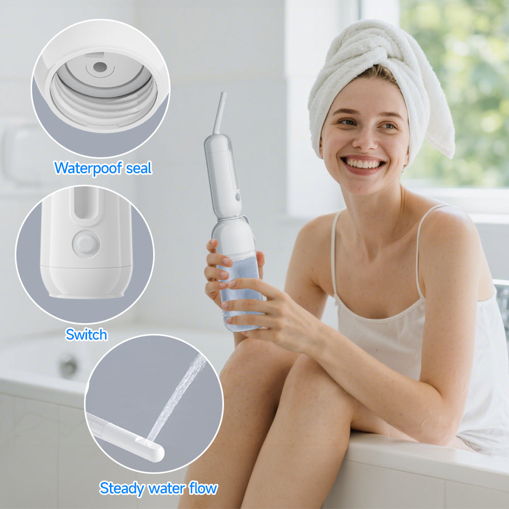 Morfone electric portable bath chair. It is a cleaning device suitable for daily care, physiological cleaning, postpartum care / perineal care, etc.