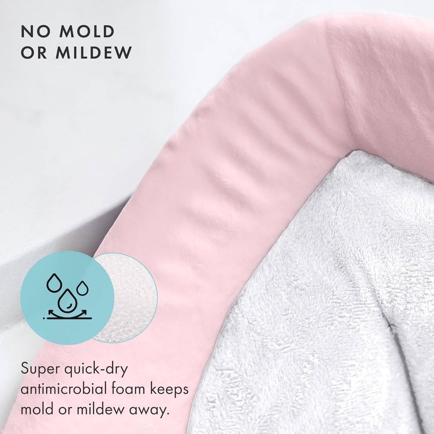 Morfone Baby Bath Seat, Baby Bathtub Pad for Newborn Infants to Toddler 0 to 6 Months and up