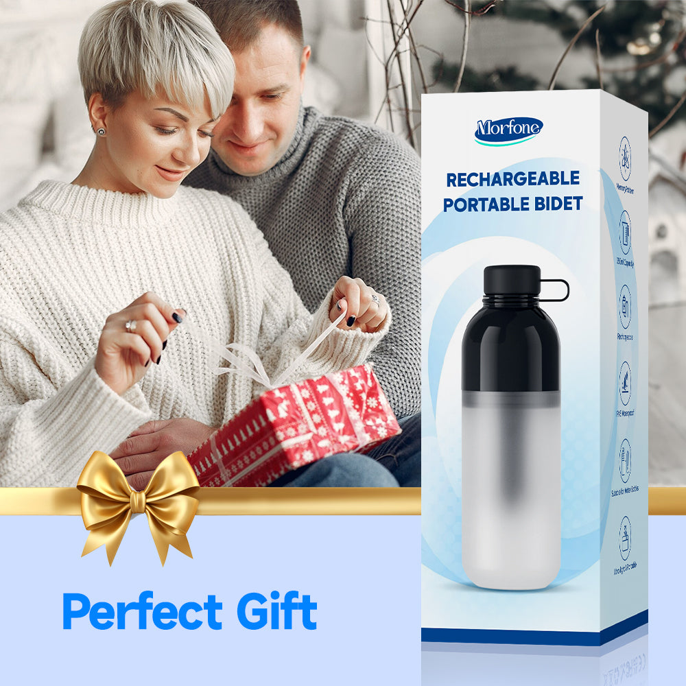 Morfone electric portable bath chair. It is a cleaning device suitable for daily care, physiological cleaning, postpartum care / perineal care, etc.