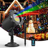 Christmas Projector Lights Outdoor, 3 Color Laser Light Projector, Firefly Lights Show with RF Remote, Water Proof, Indoor Holiday Decoration, Christmas Gift, Home Decor, Party, Garden