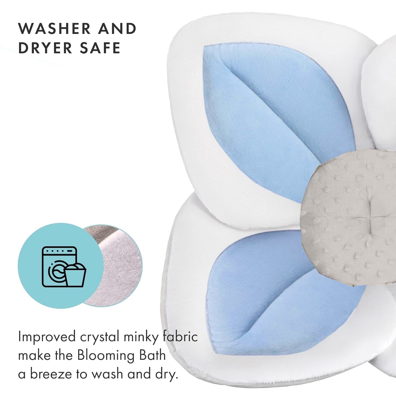 Morfone Baby Bath Seat, Baby Bathtub Pad for Newborn Infants to Toddler 0 to 6 Months and up