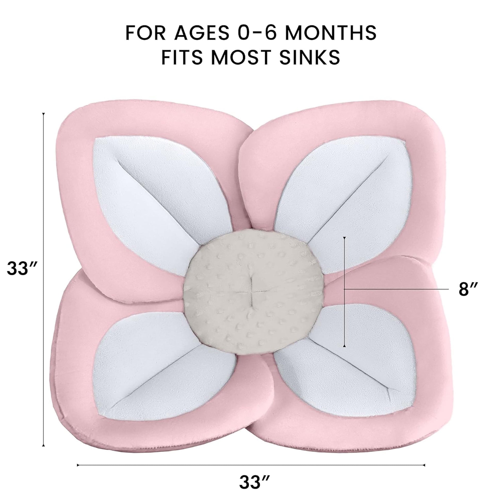 Morfone Baby Bath Seat, Baby Bathtub Pad for Newborn Infants to Toddler 0 to 6 Months and up
