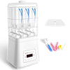 Morfone 8 in 1 Baby Bottle Sterilizer and Dryer for Baby Bottles Pacifiers Breast Pump, Touch Screen & Auto-Off Bottle Sanitizer.Gray