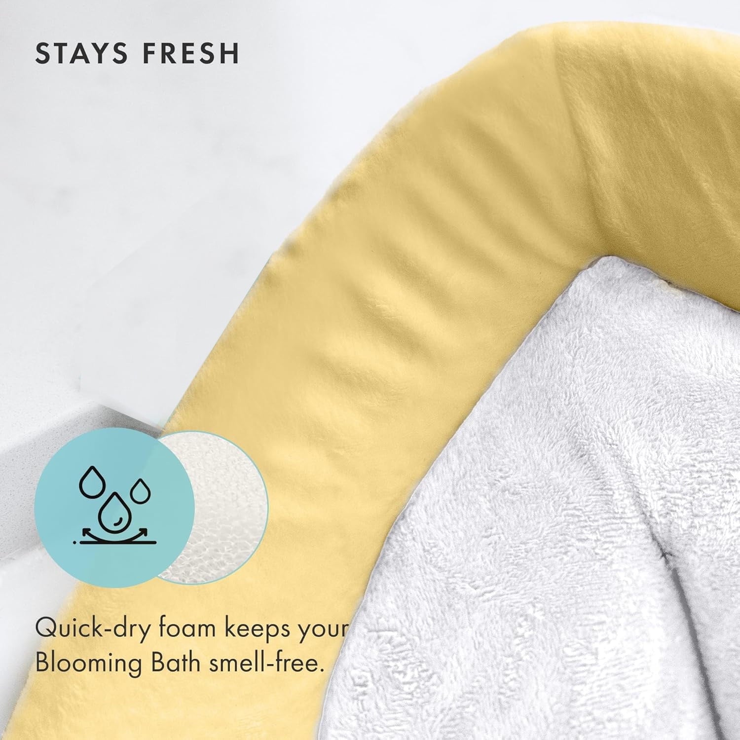 Morfone Baby Bath Seat, Baby Bathtub Pad for Newborn Infants to Toddler 0 to 6 Months and up