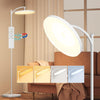 ACMETOP LED Floor Lamp, 32W/3000LM Super Bright Arc Floor Lamp, 3000K-6000K Stepless Dimming, 270°Rotating Head Reading Floor Lamp for Living Room, Bedroom, Office
