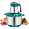 ACMETOP Meat Grinder, 500W Powerful Food Processors, 5L/12 Cup Stainless Steel Bowl, 5 Speed Modes 4 Bi-Level Blades for Onion, Meat, Nuts, Fruit, Garlic, Vegetable, Baby Food