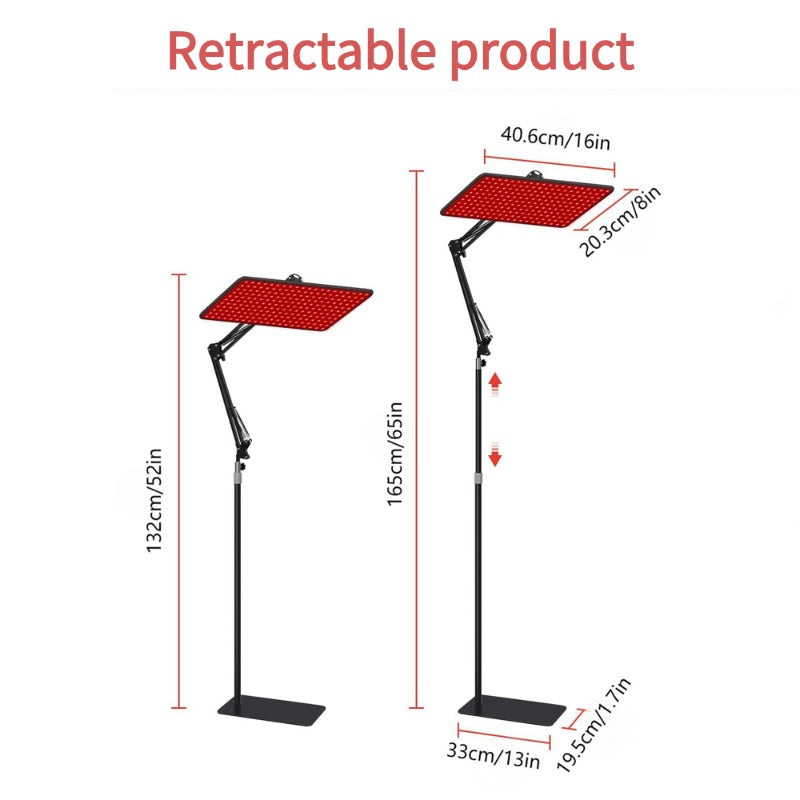 Infrared red light therapy equipment suitable for the body and face, suitable for home use, is the ideal gift choice.