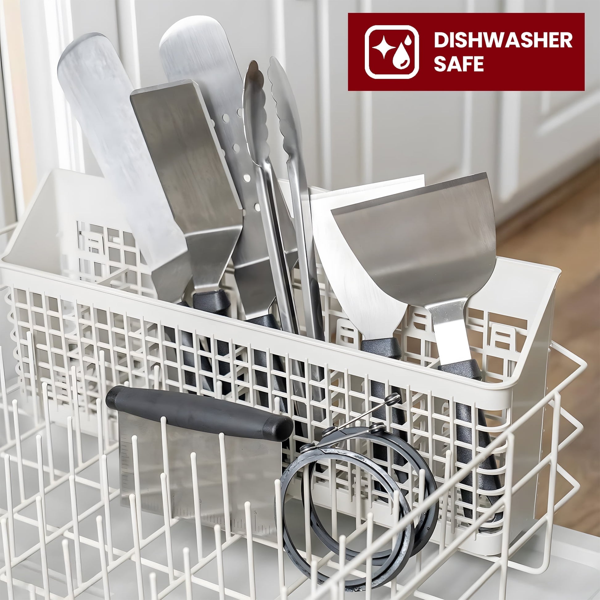 ACMETOP 137PCS Griddle Accessories Kit, Stainless Steel Grill Tools Set for Blackstone and Camp Chef, Professional Flat Top Grill Spatula Set for Men Women Outdoor BBQ and Camping