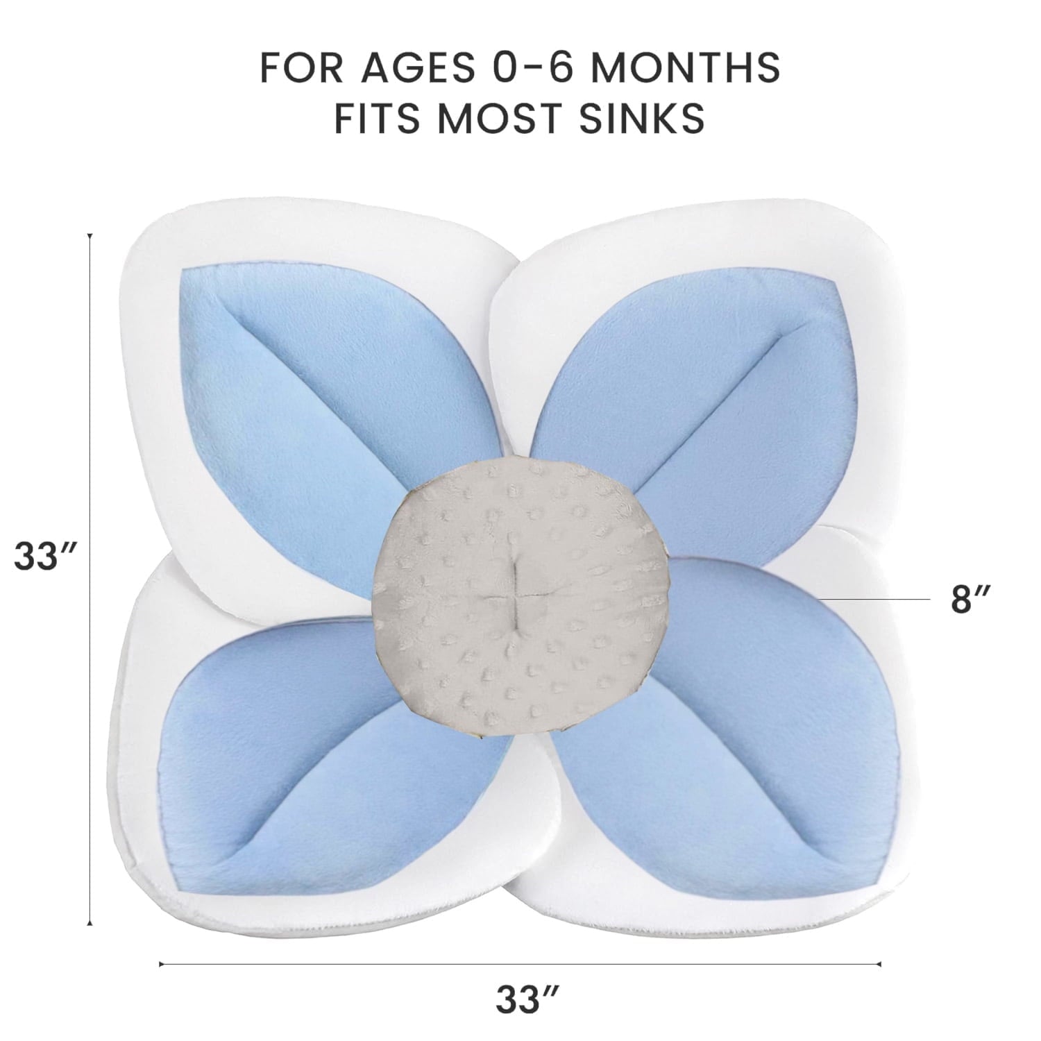 Morfone Baby Bath Seat, Baby Bathtub Pad for Newborn Infants to Toddler 0 to 6 Months and up