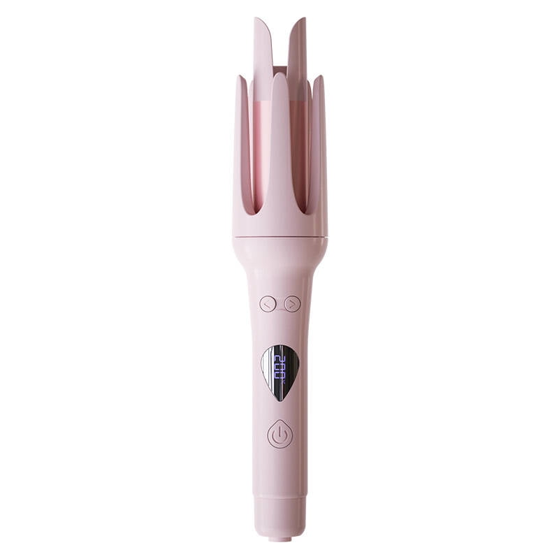 Curling Iron For Healthy & Shiny Effortless Curls & Waves, Provides Preset Temperature Settings For Each Hair Texture, Beige