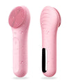 Silicone Face Scrubber, Morfone Facial Cleansing Brush with 5 Intensities, IPX7 Waterproof Rechargeable Face Wash Brush for Cleansing, Exfoliating, Massaging