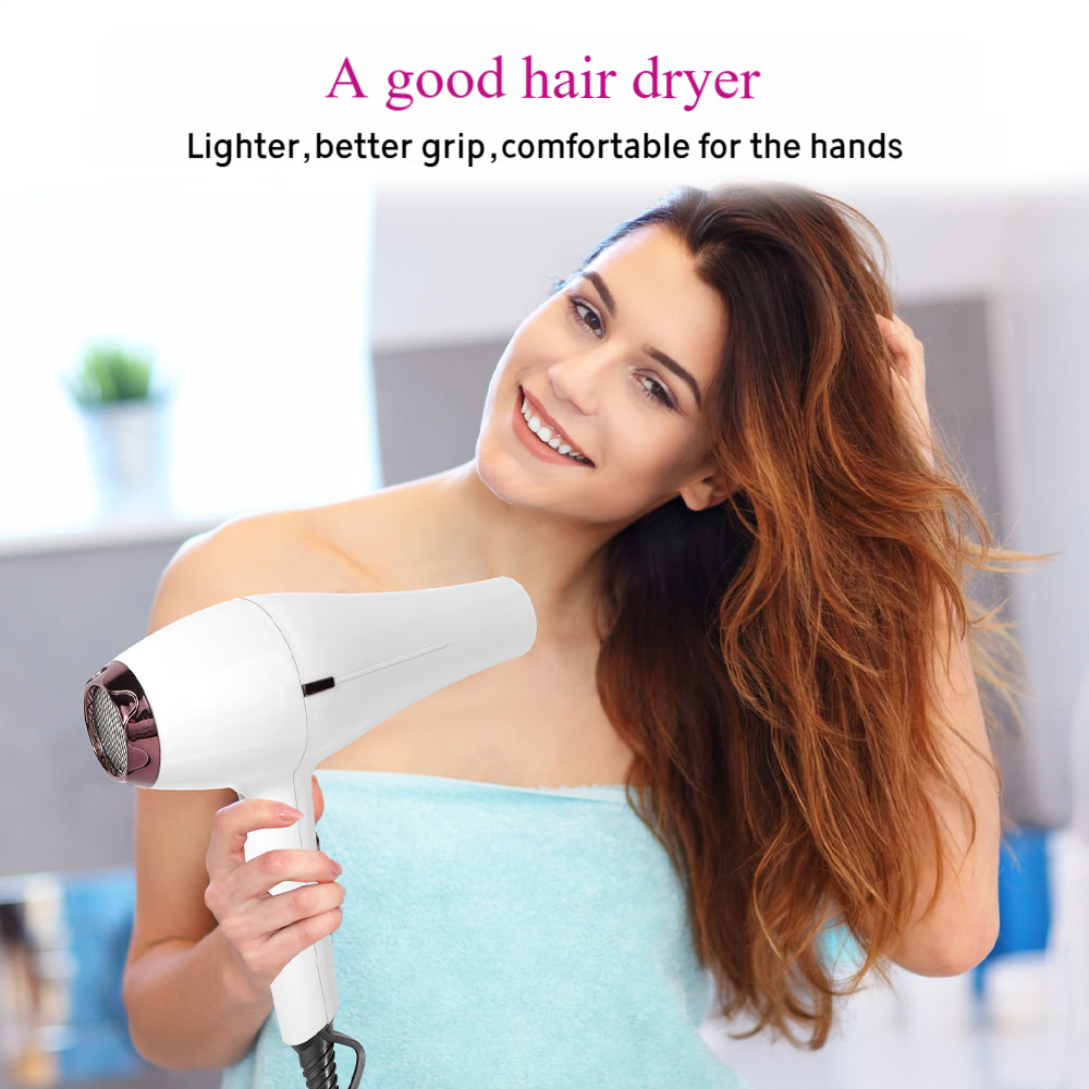 Morfone 12pcs-in-1 Hair Drying Set - Hair Dryer. Quickly dries hair - Compact and portable, suitable for the whole family - Gift set.